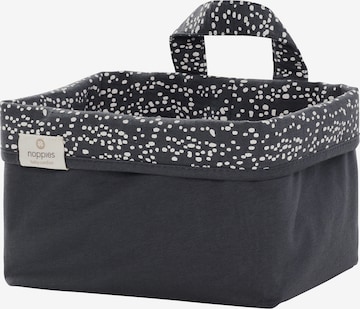 Boîte/panier 'Fancy Dot' Noppies en gris : devant