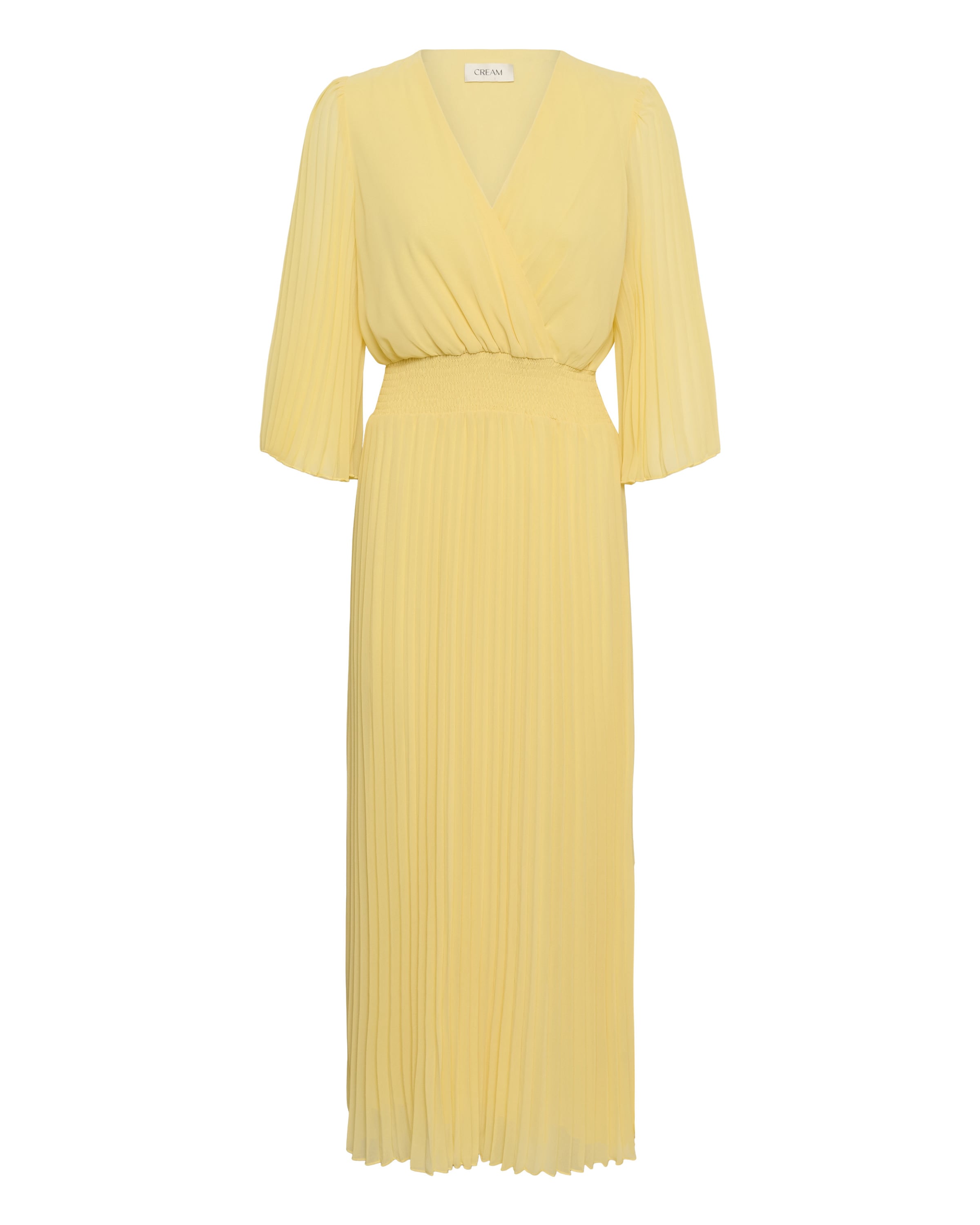 Robe 'CRAluna' Cream en jaune : devant