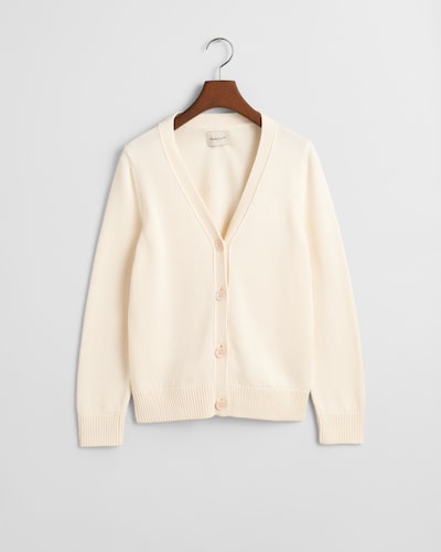 GANT Knit Cardigan in Cream, Item view