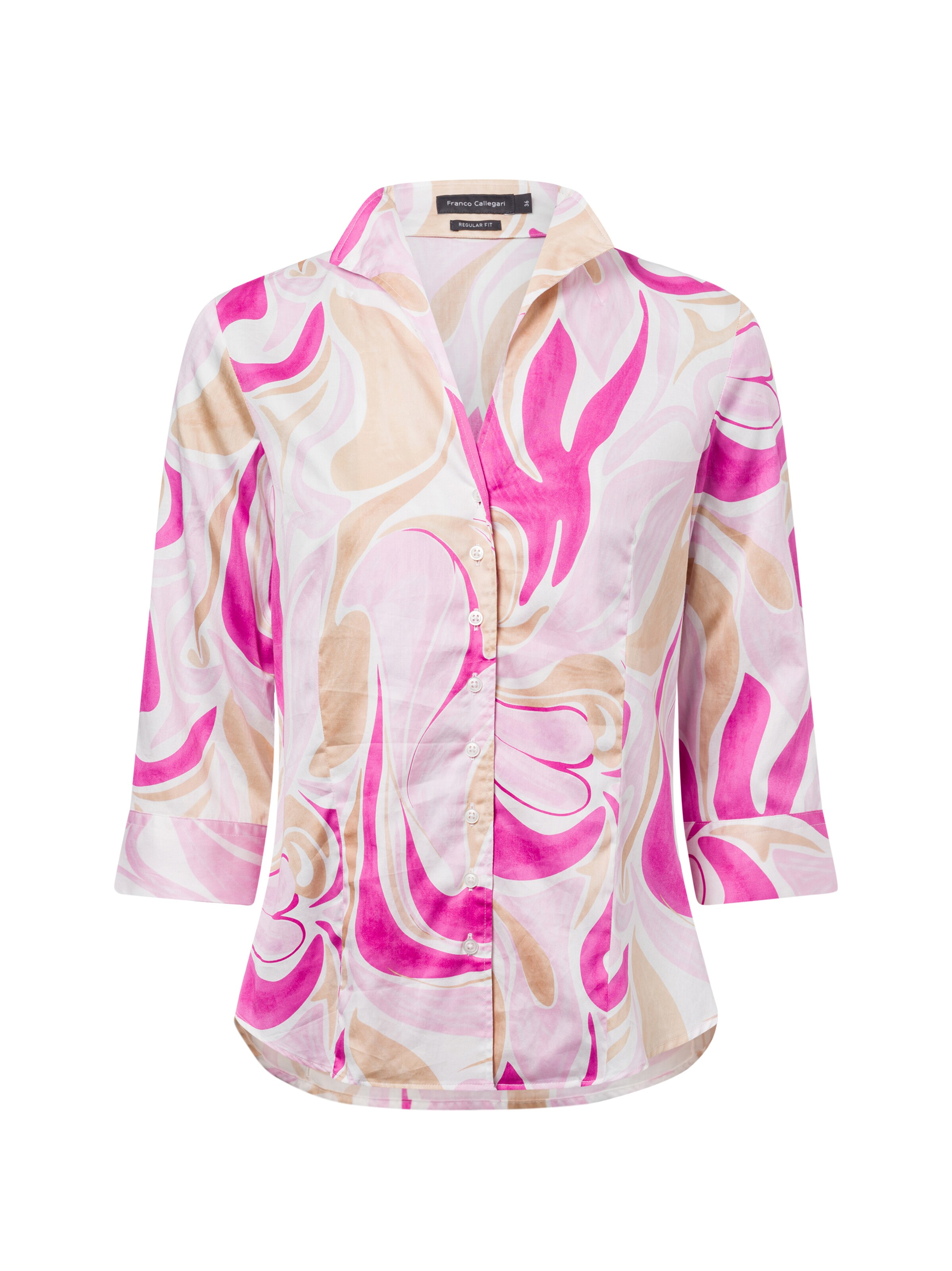 Franco Callegari Blouse ' ' in Pink: front