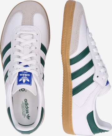 Sneaker 'SAMBA' de la ADIDAS ORIGINALS pe alb