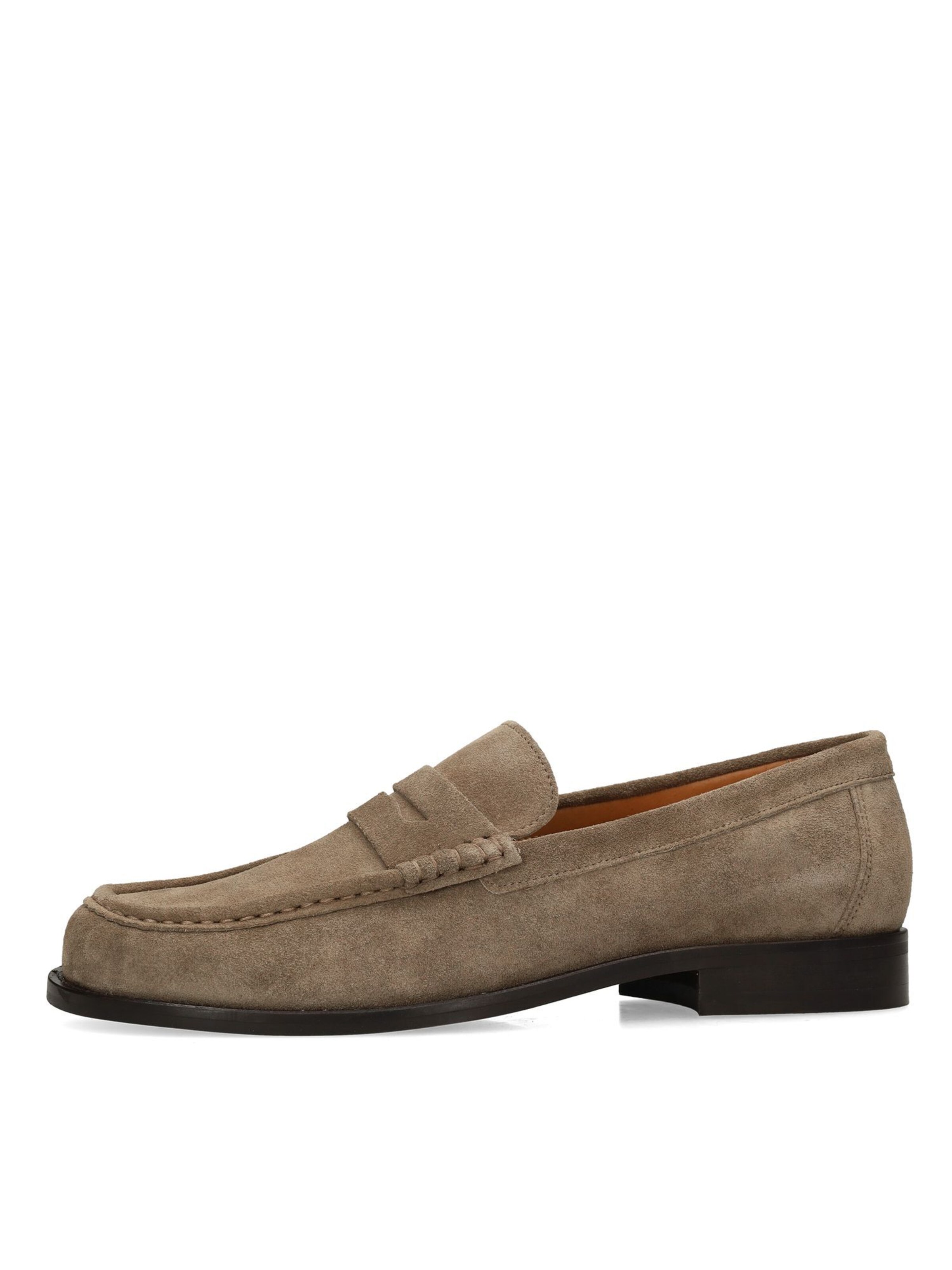MANFIELD Mocassins in Bruin: voorkant
