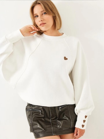 Bianco Lucci - Sweatshirt em branco