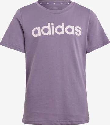ADIDAS SPORTSWEAR Performance Shirt 'Essentials' in Purple: front