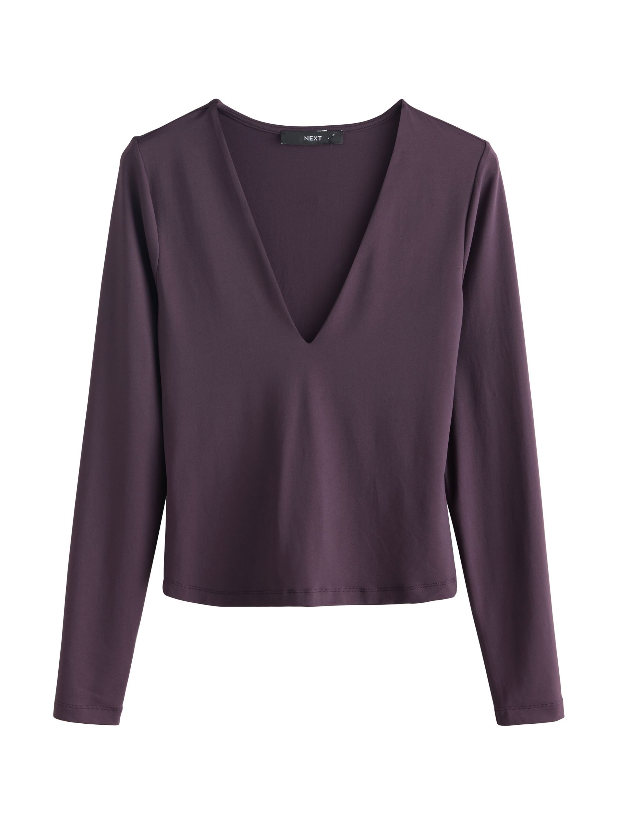 T-shirt Next en violet : devant