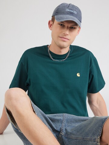 Carhartt WIP Футболка 'Chase' в Зеленый: спереди