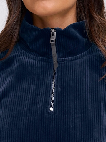 Pullover ' OXEBBA HALFZIP ' di Oxmo in blu