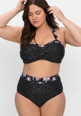 SHEEGO - Top de bikini en negro