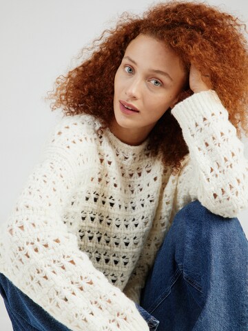 Pullover 'IMENY' di DRYKORN in bianco