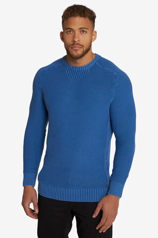 Pull-over JP1880 en bleu : devant