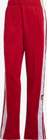 ADIDAS ORIGINALS - Pantalón 'Adibreak' en rojo: frente