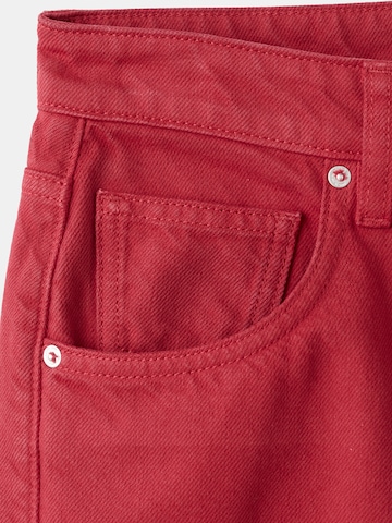 MANGO Loosefit Jeans 'KIKA' in Rood
