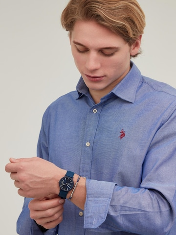 Montre à affichage analogique 'Ryan' U.S. POLO ASSN. en bleu : devant