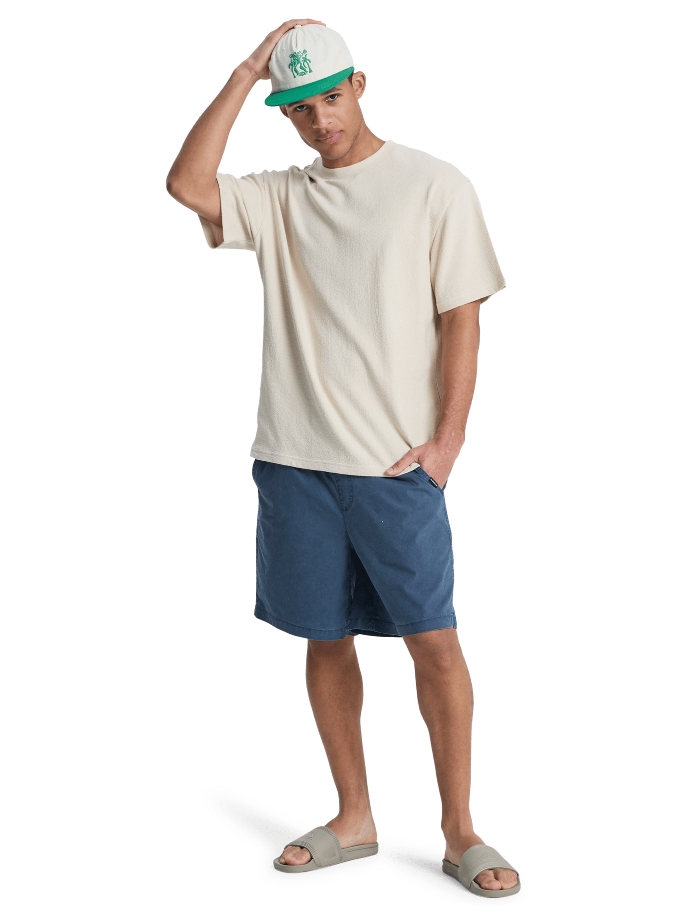 QUIKSILVER Shirt ' Bayi ' in Beige