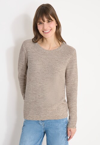 CECIL Sweater in Brown: front