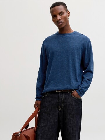 Pull-over 'JJESUMMER' JACK & JONES en bleu : devant