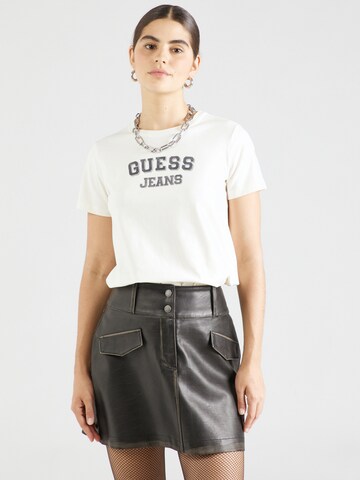 GUESS JEANS Shirt in Beige: front
