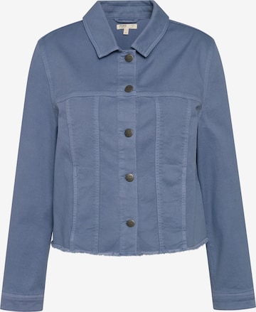 Ulla Popken Between-Season Jacket in Blue: front