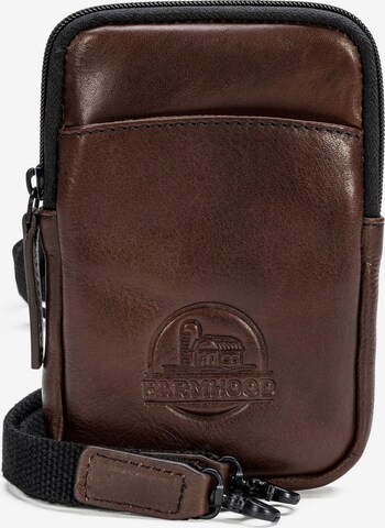 Farmhood Smartphone Case in Brown: front