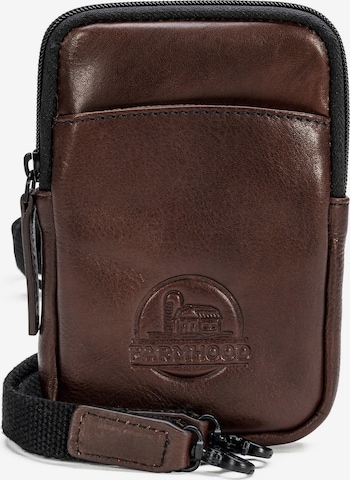 Farmhood Smartphone Case in Brown: front