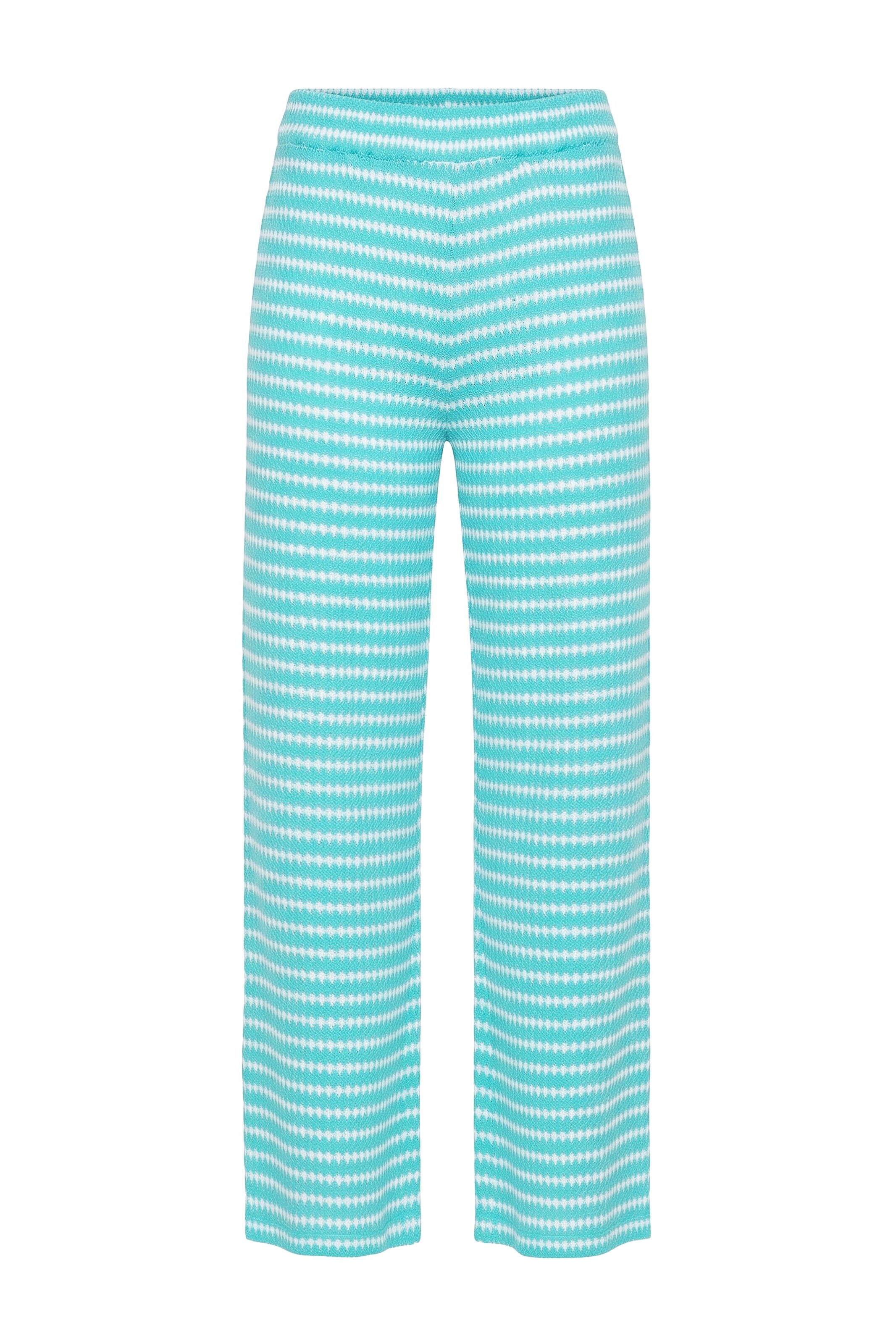 Studio Untold Hose in mint / weiß, Produktansicht