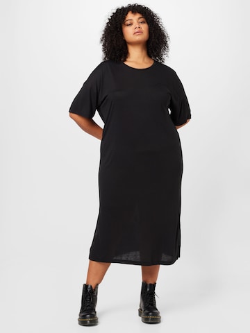 Noisy May Curve Dress 'MAYDEN' in Black: front