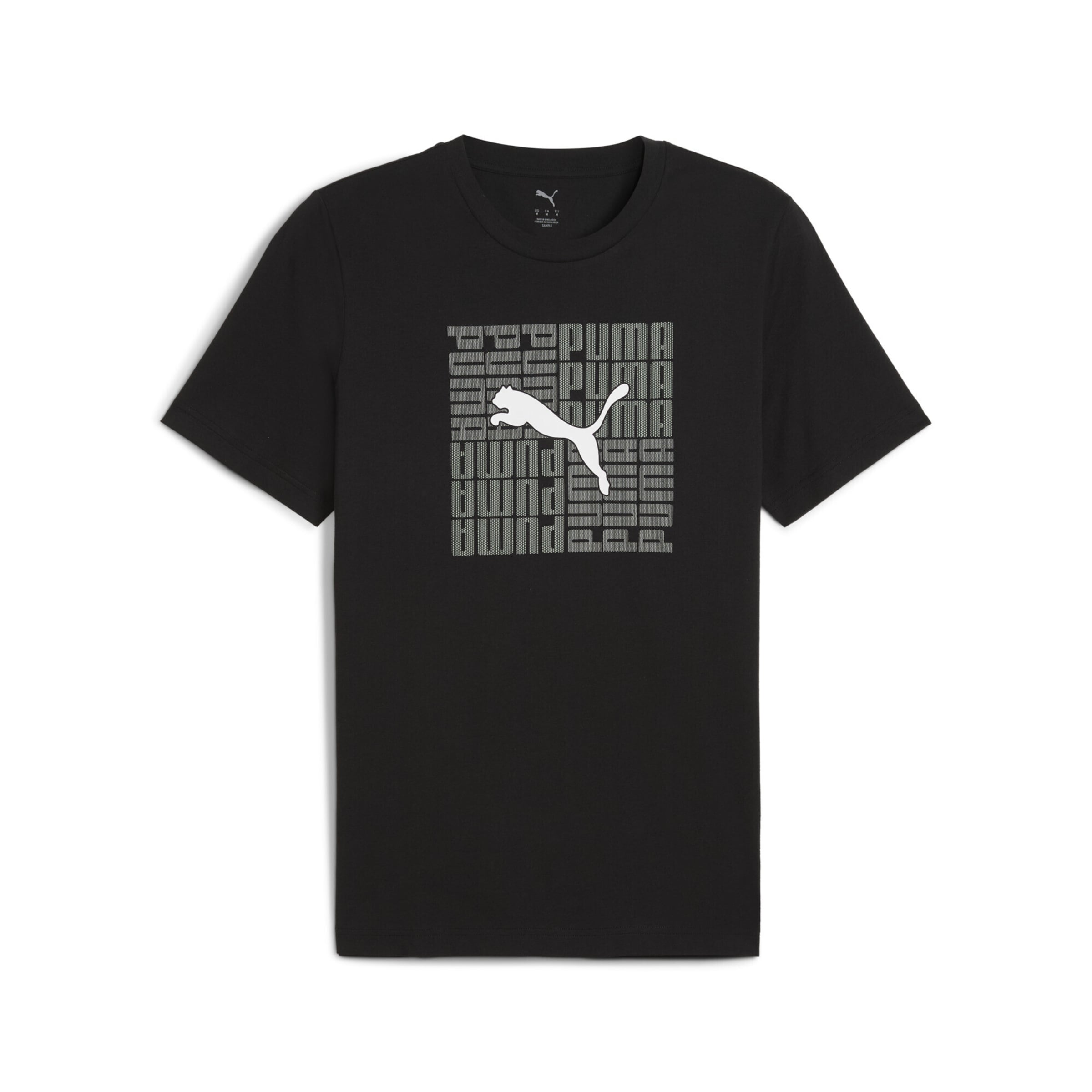 PUMA T-Shirt in Schwarz: Vorderseite