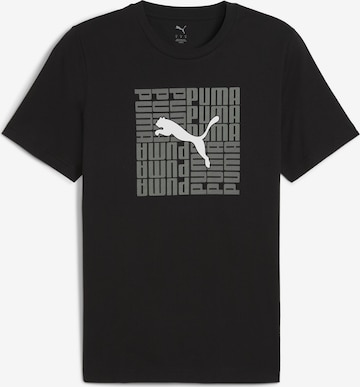 PUMA Shirt in Black: front