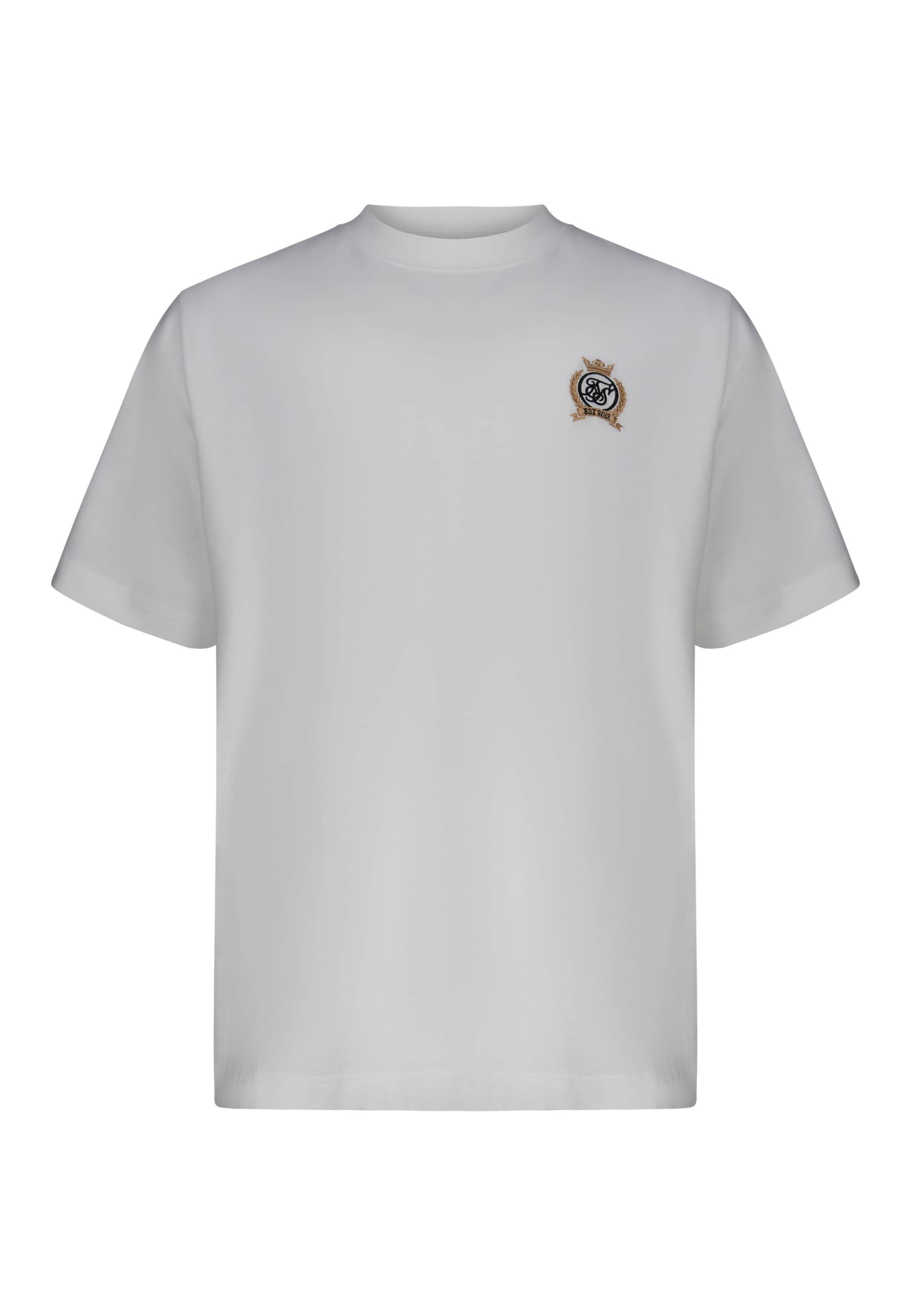 SikSilk Koszulka w kolorze biały