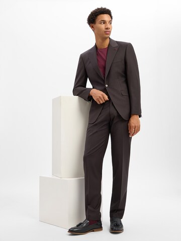 ROY ROBSON Slim Fit Sakko in Braun