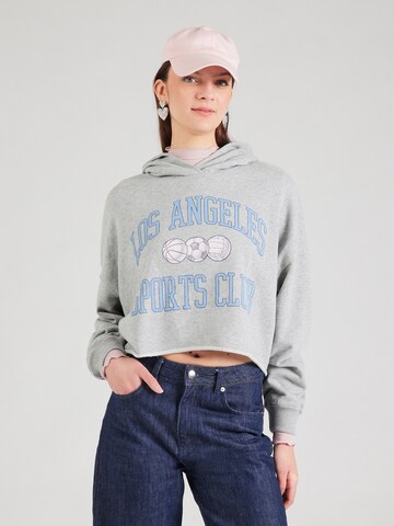 HOLLISTER - Sweatshirt em cinzento: frente