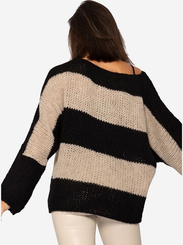 SASSYCLASSY Oversizepullover in Schwarz