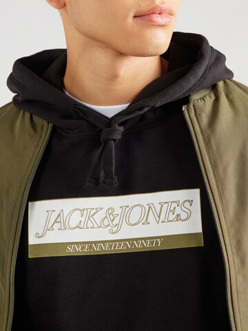 JACK & JONES Sweatshirt 'JORINWOOD' i grå