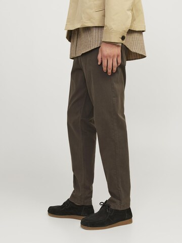 Effilé Pantalon chino 'JPSTAce JJHarlow' JACK & JONES en marron