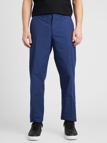 Regular Pantalon chino 'CLUB' Nike Sportswear en bleu : devant