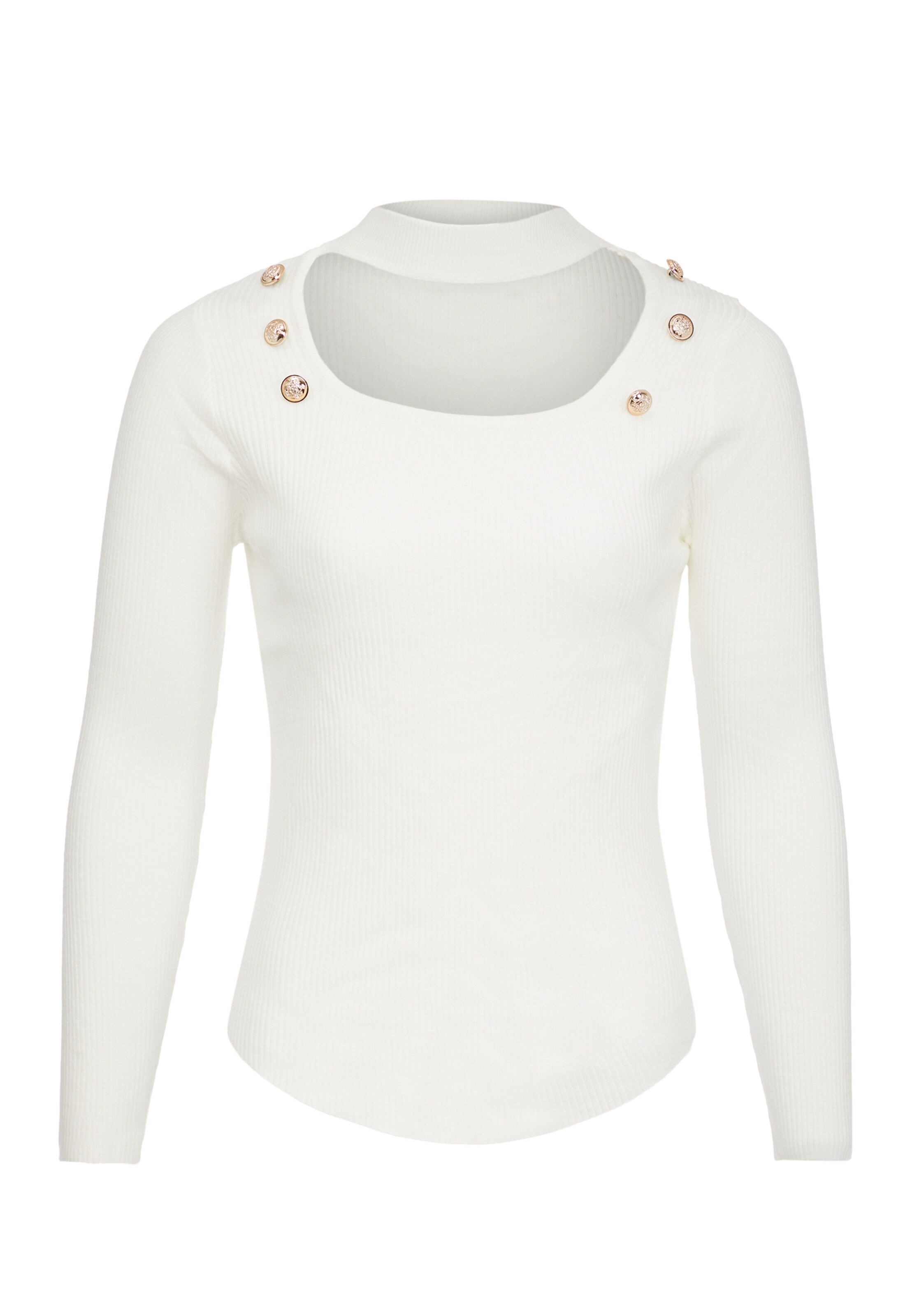 caneva Свитер в Белый: спереди