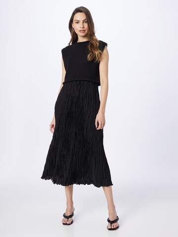 AllSaints Φόρεμα 'Laze' σε μαύρο: μπροστά