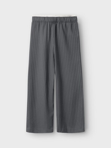 NAME IT Wide Leg Bukser i grå