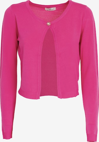 Influencer Cardigan i pink: forside