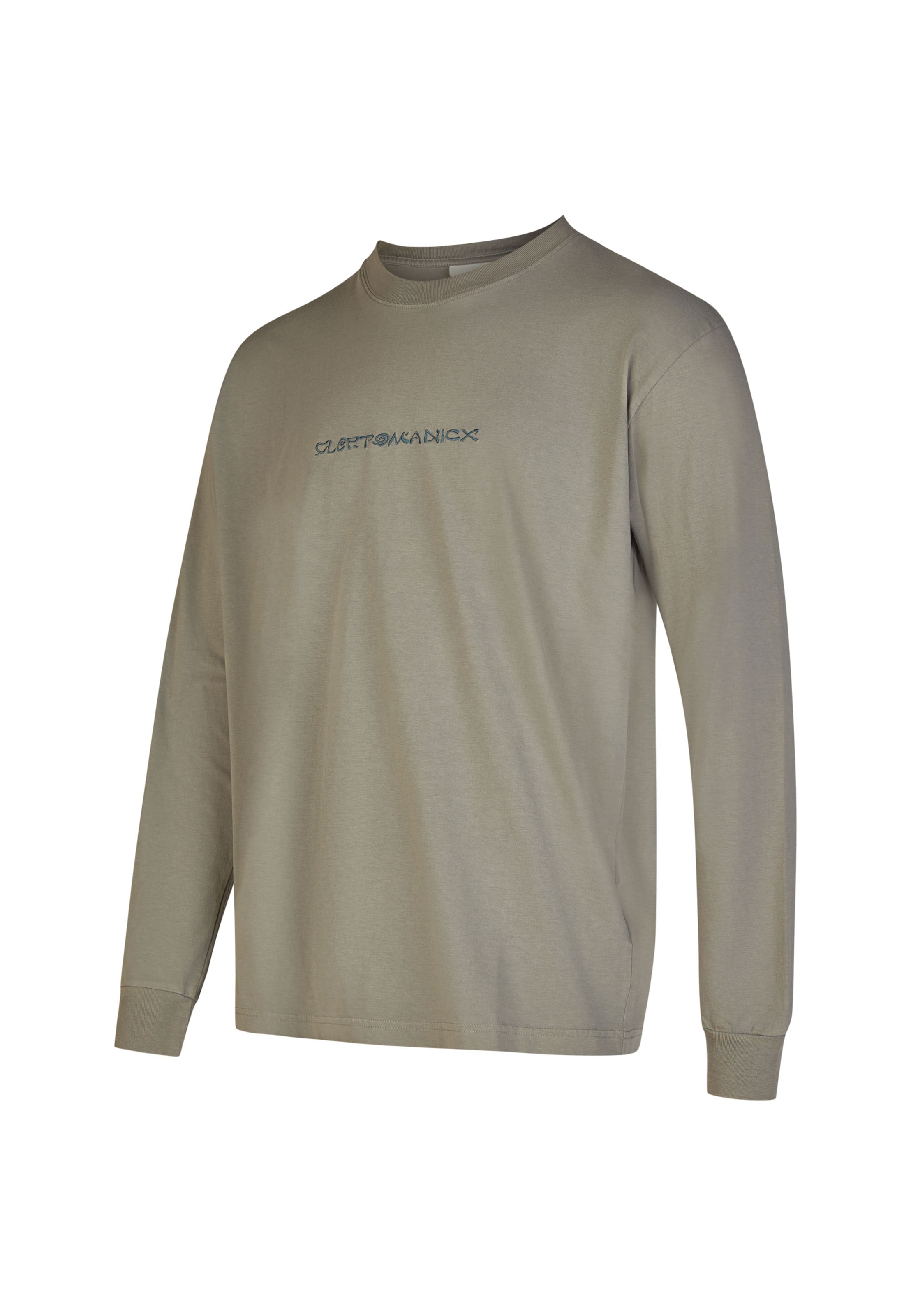 T-Shirt 'Mysto Typo' Cleptomanicx en gris