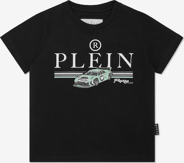 Philipp Plein - Camiseta 'Racing' en negro: frente