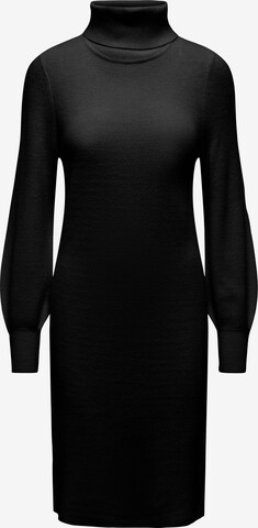 ONLY Knitted dress 'SASHA' in Black: front