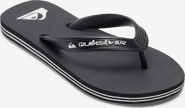 Chaussures ouvertes 'Molokai Core' QUIKSILVER en noir : devant