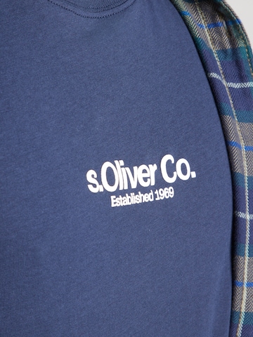 s.Oliver Μπλουζάκι σε μπλε