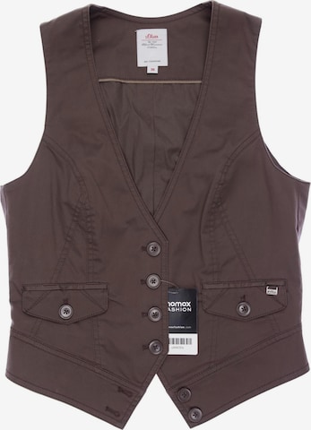 s.Oliver Vest in S in Brown: front