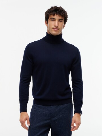 Pull-over TOMMY HILFIGER en bleu : devant