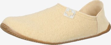 Living Kitzbühel Slippers in Yellow: front