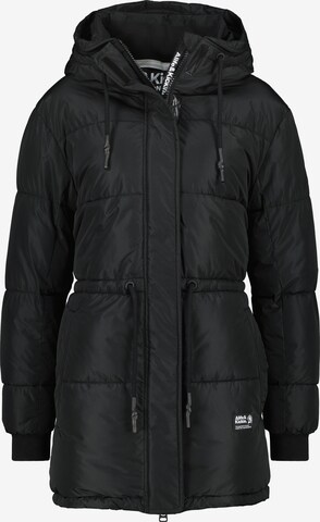 Alife and Kickin Winter jacket 'Erin' in Black: front