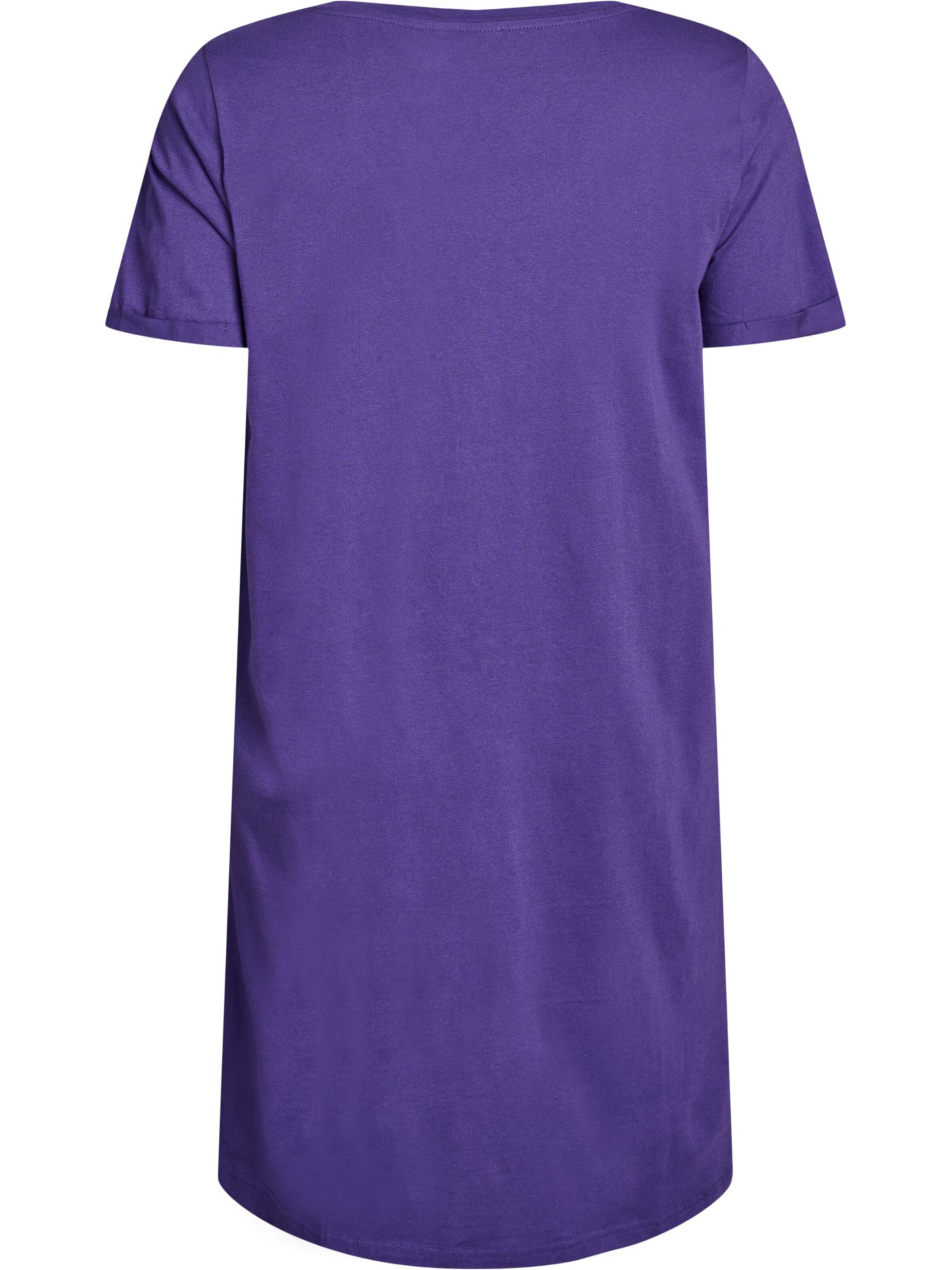 Zizzi Nightgown 'Mally' in Purple