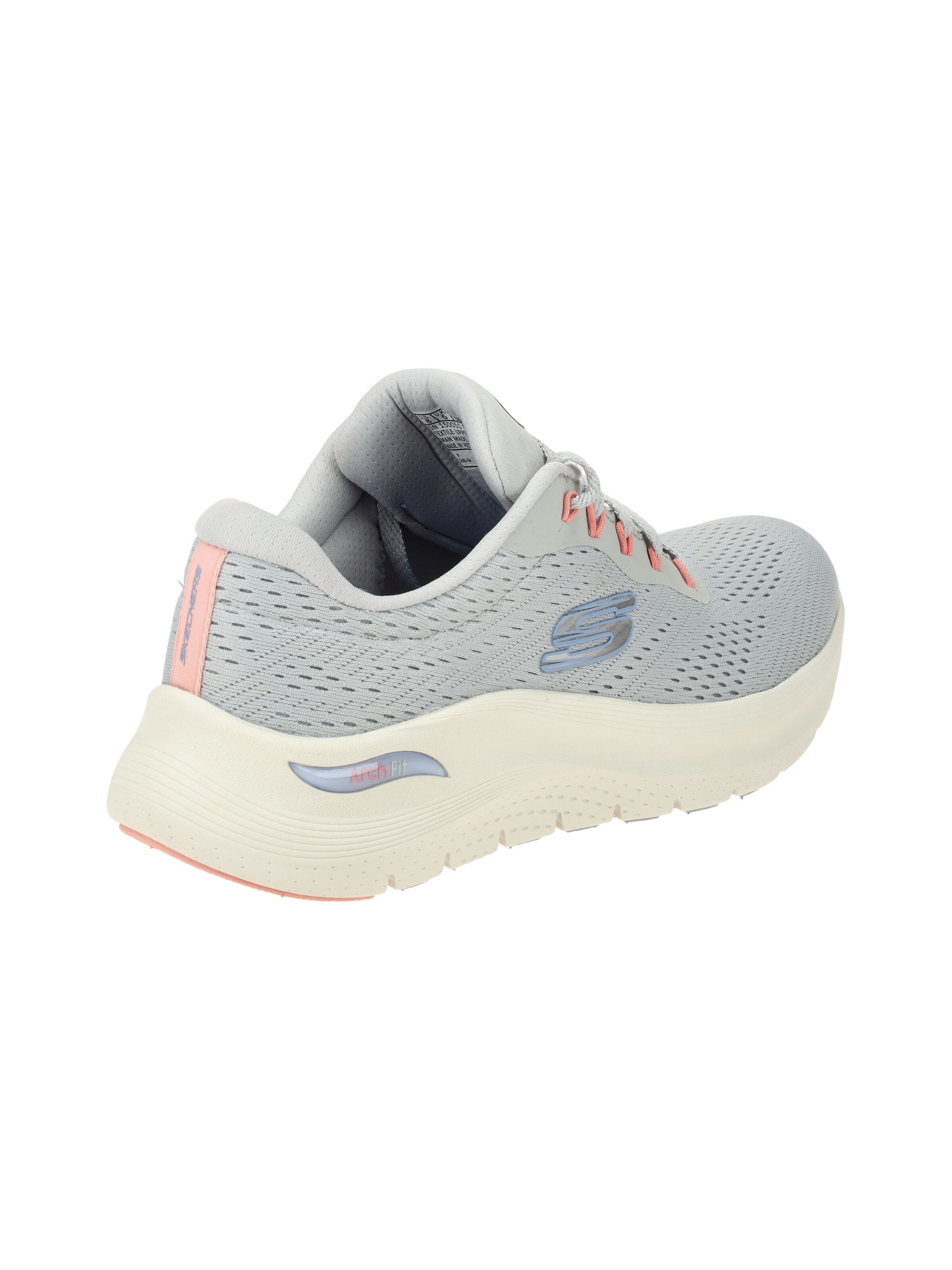 SKECHERS Schnürschuh 'Skechers Arch Fit Schuhe grau 150051'‌‌‌‌‌‌‌ in Grau